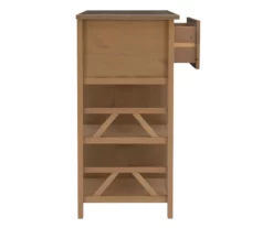 Rockford Rustic Gray 5-Shelf TV & Media Center -Storage supplies store 810389684 A1 6