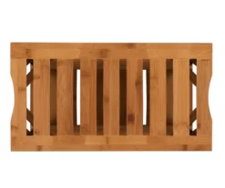 18" Pierce Bamboo Bathroom Stool 24 18" Pierce Bamboo Bathroom Stool -Storage supplies store 810389685 A4