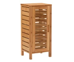 Pierce Bamboo Single Door Floor Cabinet -Storage supplies store 810389686 A0 1