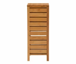 Pierce Bamboo Single Door Floor Cabinet -Storage supplies store 810389686 A1