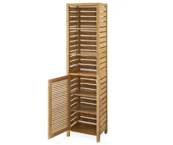 Pierce Bamboo 3-Shelf Tall Cabinet 19 Pierce Bamboo 3-Shelf Tall Cabinet -Storage supplies store 810389688 2
