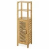 Pierce Bamboo 5-Shelf Mid Cabinet -Storage supplies store 810389690 1
