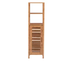 Pierce Bamboo 5-Shelf Mid Cabinet 23 Pierce Bamboo 5-Shelf Mid Cabinet -Storage supplies store 810389690 A0 2