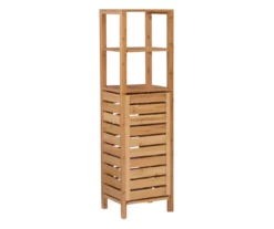 Pierce Bamboo 5-Shelf Mid Cabinet 16 Pierce Bamboo 5-Shelf Mid Cabinet -Storage supplies store 810389690 A2 1