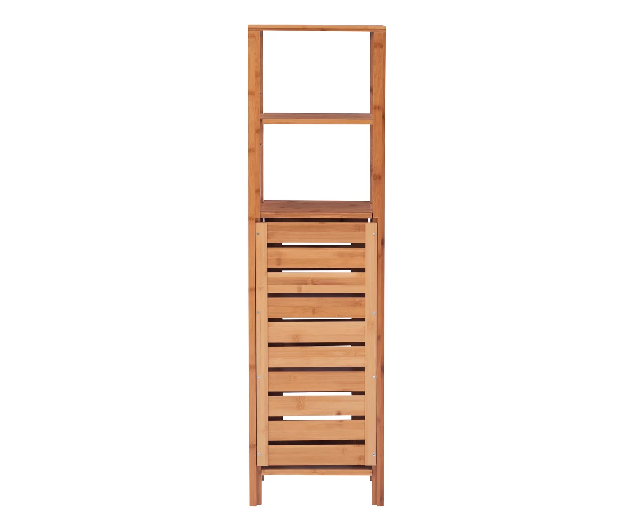 Pierce Bamboo 5-Shelf Mid Cabinet 10 Pierce Bamboo 5-Shelf Mid Cabinet - Image 8