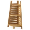 Pierce Bamboo 3-Tier Corner Shelf -Storage supplies store 810389691 1