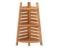 Pierce Bamboo 3-Tier Corner Shelf 22 Pierce Bamboo 3-Tier Corner Shelf -Storage supplies store 810389691 A0 2