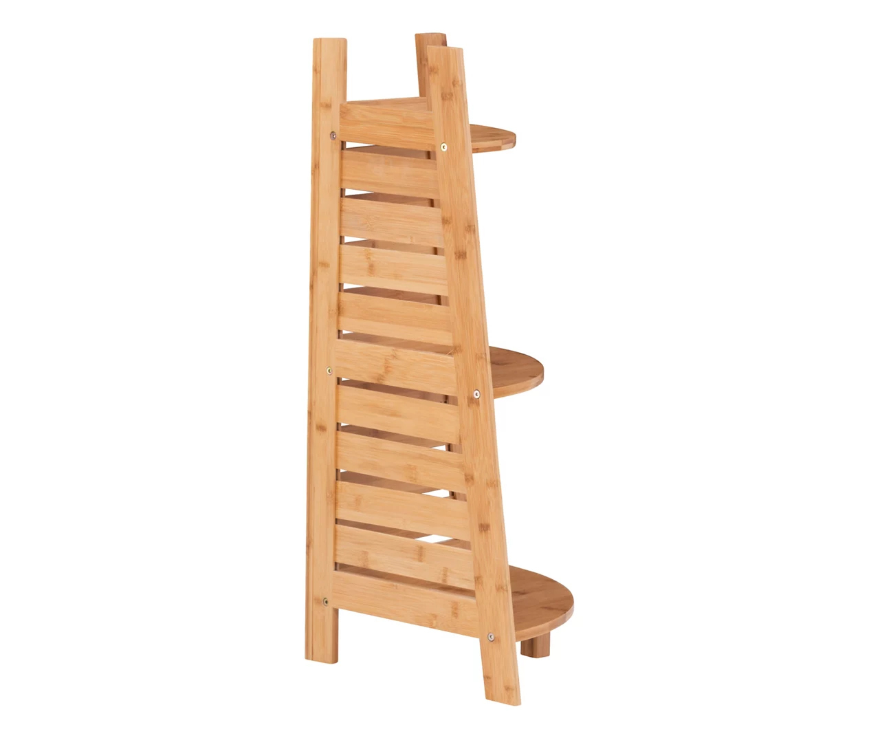 Pierce Bamboo 3-Tier Corner Shelf 7 Pierce Bamboo 3-Tier Corner Shelf - Image 5