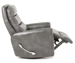 Real Living Bolero Faux Leather Swivel Glider Recliner 17 Real Living Bolero Faux Leather Swivel Glider Recliner -Storage supplies store 810394206 2