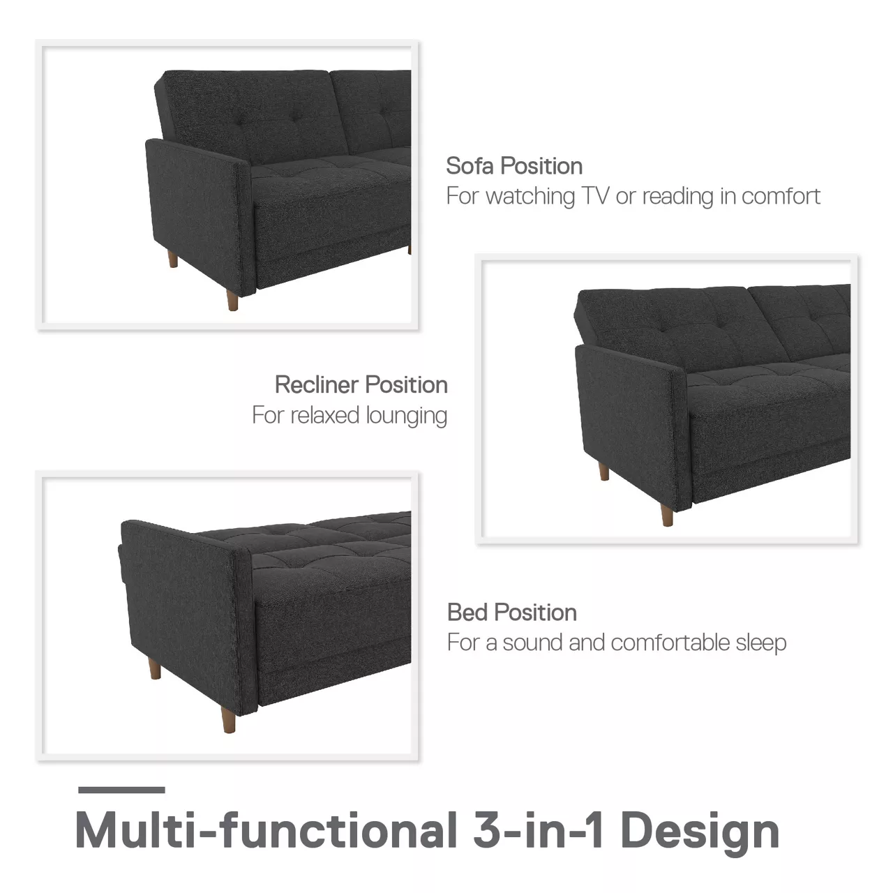 Ameriwood Avianna Coil Futon 18 Ameriwood Avianna Coil Futon - Image 16