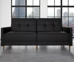 Ameriwood Avianna Faux Leather Coil Futon 30 Ameriwood Avianna Faux Leather Coil Futon -Storage supplies store 810405140 4