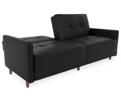 Ameriwood Avianna Faux Leather Coil Futon 33 Ameriwood Avianna Faux Leather Coil Futon -Storage supplies store 810405140 6
