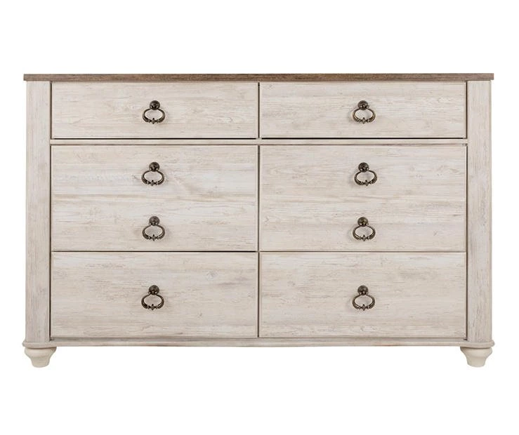 Willowton Whitewash Dresser 3 Willowton Whitewash Dresser