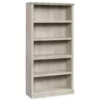 Chalked Chestnut Tan 5-Shelf Bookcase -Storage supplies store 810406220 1