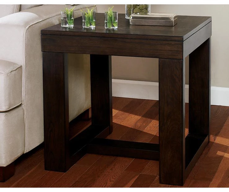 Watson Dark Brown End Table 5 Watson Dark Brown End Table - Image 3