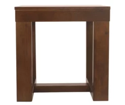 Watson Dark Brown End Table 17 Watson Dark Brown End Table -Storage supplies store 810408942 5