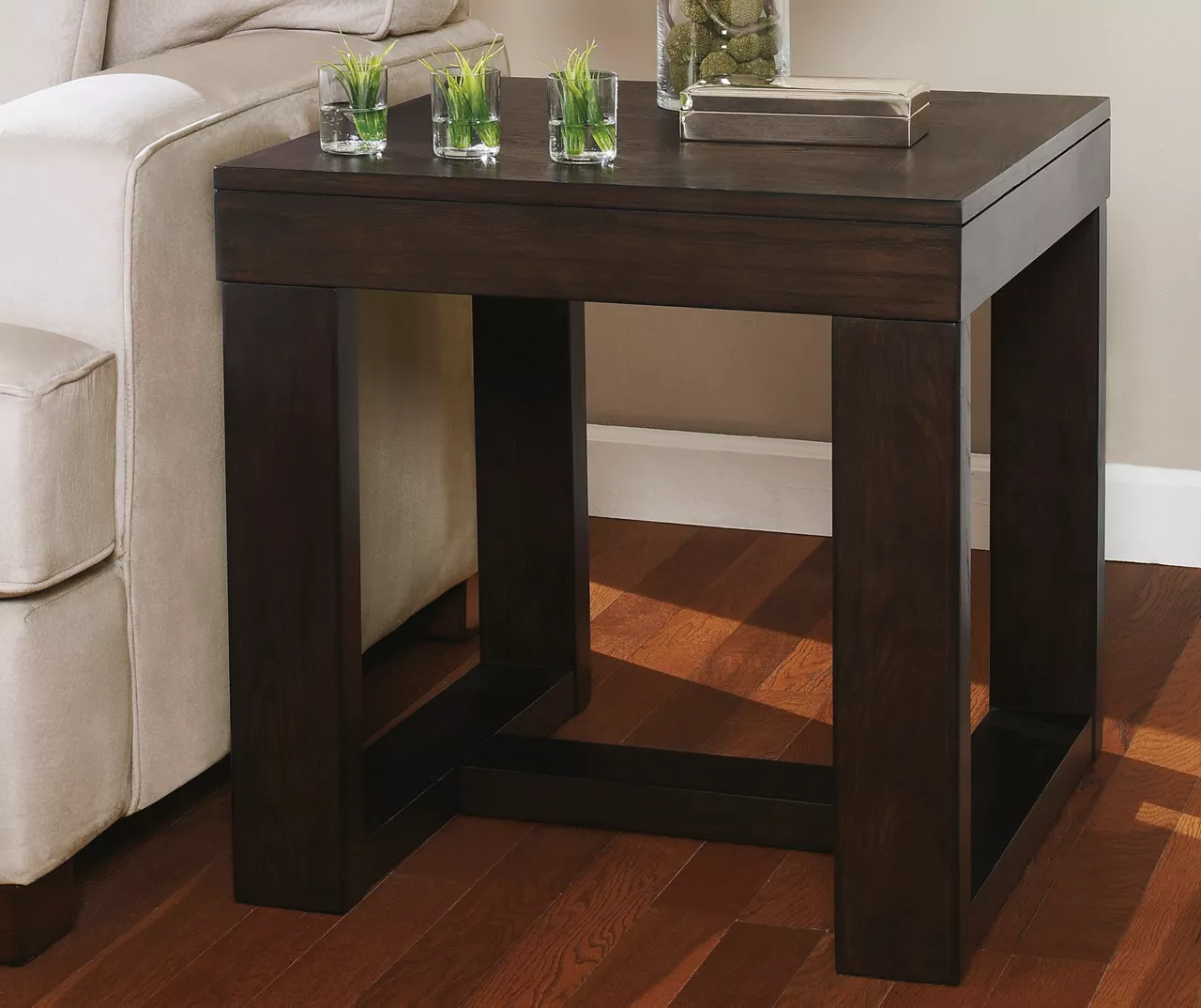 Watson Dark Brown End Table 4 Watson Dark Brown End Table - Image 2