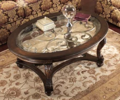 Norcastle Oval Coffee Table 6 Norcastle Oval Coffee Table -Storage supplies store 810409015 1