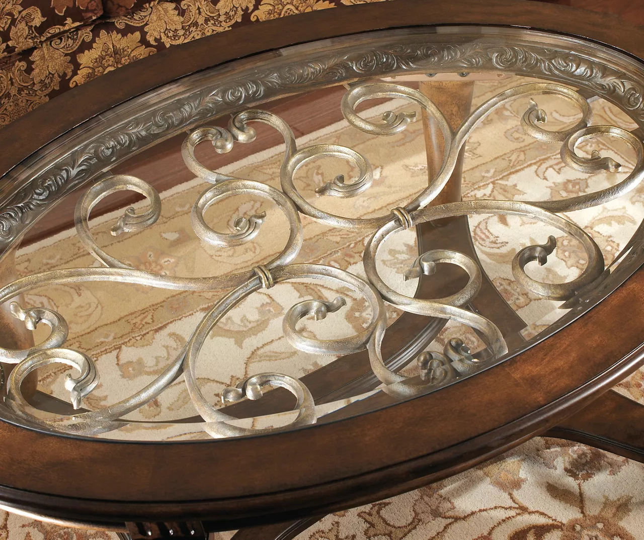 Norcastle Oval Coffee Table 5 Norcastle Oval Coffee Table - Image 3