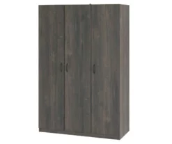 Rodeo Weathered Oak 3-Door Wardrobe -Storage supplies store 810409561 31