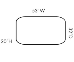 Lane Home Solutions Pasadena Ottoman 23 Lane Home Solutions Pasadena Ottoman -Storage supplies store 810414314 5