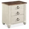 Willowton Whitewash Nightstand