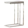 Lucia Gray-Brown Chairside End Table -Storage supplies store 810422825 2