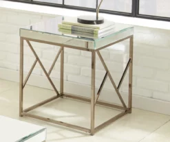 Evelyn End Table -Storage supplies store 810422833 1