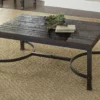 Ambrose Rustic Charcoal Coffee Table -Storage supplies store 810422848 1