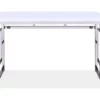 Alize Chrome Geometric Desk 1 Alize Chrome Geometric Desk -Storage supplies store 810422877 2