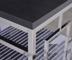 Alize Chrome Geometric Desk -Storage supplies store 810422879 1