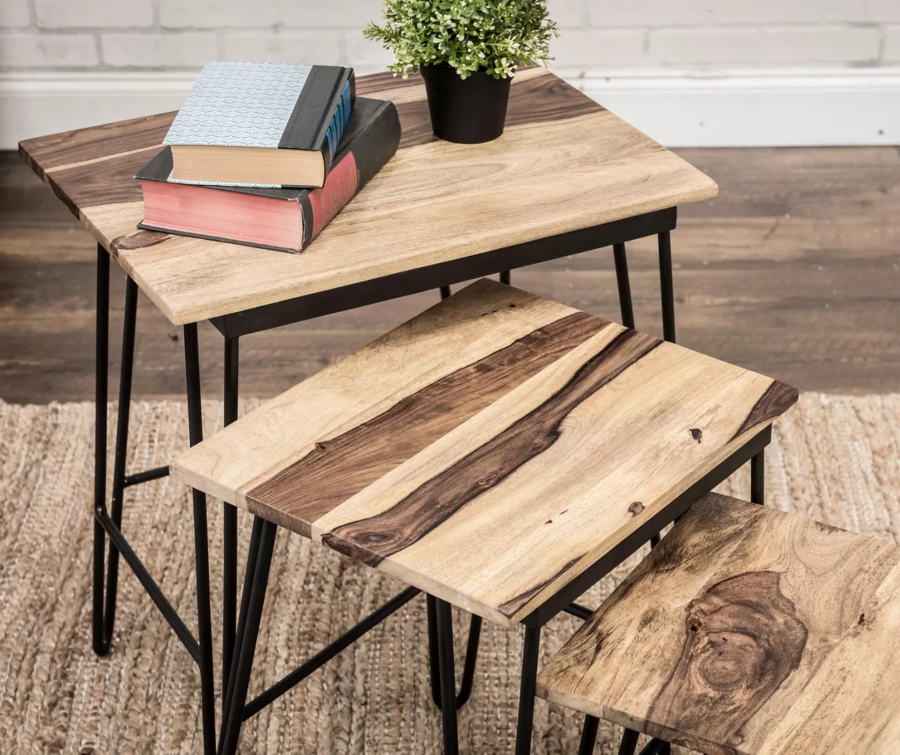 Tristan Nesting Tables, 3-Piece Set 4 Tristan Nesting Tables, 3-Piece Set - Image 2