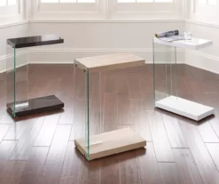 Elaina White C End Table 7 Elaina White C End Table -Storage supplies store 810422940 810422941 810422942 1