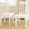 Cayla White Dining Chairs, 2-Pack 1 Cayla White Dining Chairs, 2-Pack -Storage supplies store 810422958 1