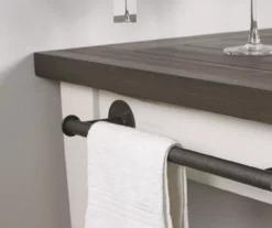 Cayla Two-Tone Rolling Kitchen Cart -Storage supplies store 810423038 2