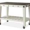 Cayla Two-Tone Rolling Kitchen Cart 2 Cayla Two-Tone Rolling Kitchen Cart -Storage supplies store 810423038 3