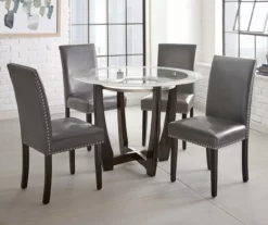 Verano Gray Dining Chairs, 2-Pack 5 Verano Gray Dining Chairs, 2-Pack -Storage supplies store 810423048 1 1