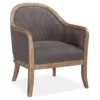 Engineer Taupe Accent Chair -Storage supplies store 810431435 2