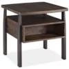 Vailbry Brown End Table -Storage supplies store 810431449 2