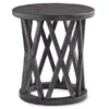 Sharzane Gray End Table -Storage supplies store 810431450 2
