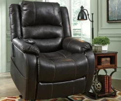 Signature Design By Ashley Yandel Power Lift Recliner -Storage supplies store 810431470 2