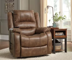 Signature Design By Ashley Yandel Power Lift Recliner -Storage supplies store 810431471