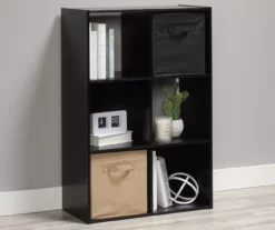 Black Oak 6-Cube Storage Organizer 11 Black Oak 6-Cube Storage Organizer -Storage supplies store 810435811 7