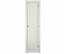 Lincoln Magnolia Oak White Single Door Kitchen Pantry -Storage supplies store 810447463 2