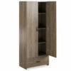 Salinas Rustic Oak Storage Cabinet -Storage supplies store 810448555 1