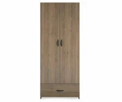 Salinas Rustic Oak Storage Cabinet -Storage supplies store 810448555 2