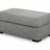 Naples Gray Ottoman