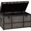 Amsel Gray Storage Trunk -Storage supplies store 810458018 2