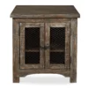 Danell Ridge Brown 2-Door End Table 2 Danell Ridge Brown 2-Door End Table -Storage supplies store 810458197 1