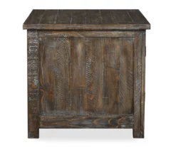 Danell Ridge Brown 2-Door End Table -Storage supplies store 810458197 4